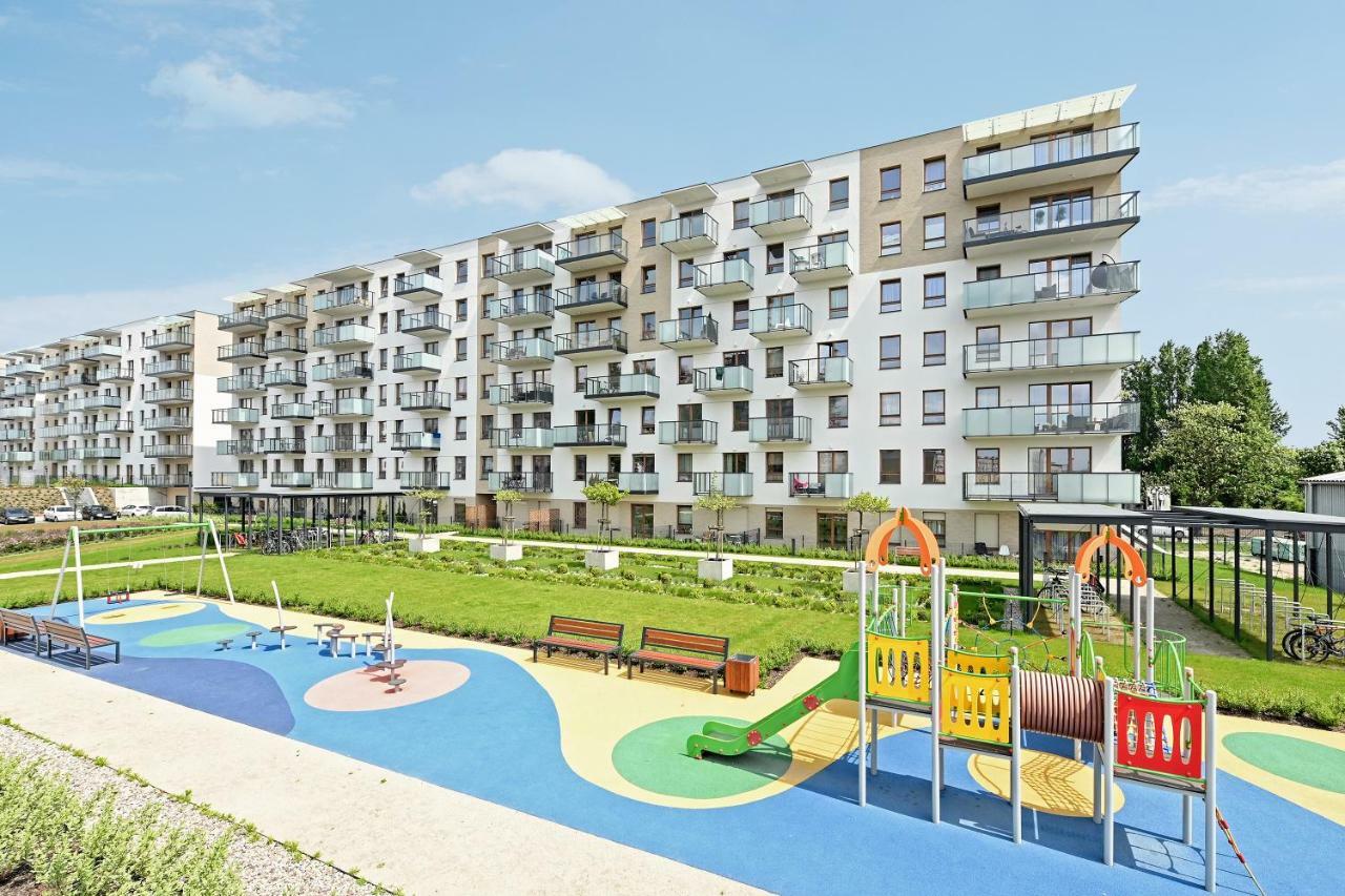 Luxury Voyage Apartments + Extra Bikes Gdańsk Buitenkant foto